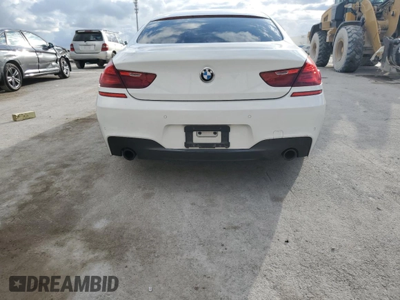 2016 BMW 6 Series 640i with VIN WBA6D0C57GG432671, listed as a Copart auction lot 86781034 with 118,161 mi miles and Salvage Title. Bid and sale history available at carsss.com. Image 6.