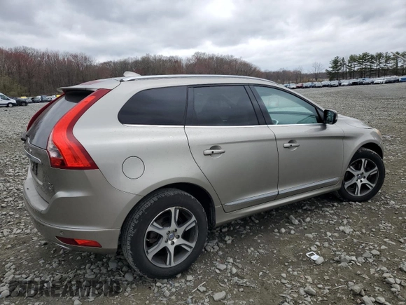 2014 Volvo XC60 R-Design Premier Plus with VIN YV4902DZ3E2539782, listed as a Copart auction lot 50955235 with 217,089 mi miles and Salvage Title. Bid and sale history available at DreamBid. Image 3.