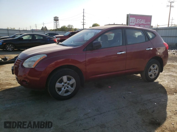 2010 Nissan Rogue S with VIN JN8AS5MT4AW008685, listed as a Copart auction lot 74974874 with 132,598 mi miles and Salvage Title. Bid and sale history available at DreamBid. Image 1.