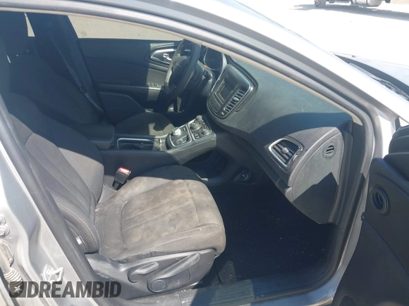 2016 Chrysler 200 LX with VIN 1C3CCCFB0GN194075, listed as a IAAI auction lot 41728908 with 124,776 mi miles. Bid and sale history available at carsss.com. Image 5.