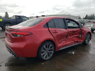 2021 Toyota Corolla XSE with VIN JTDT4MCE4MJ054997, listed as a Copart auction lot 44227115 with 108,823 mi miles and Salvage Title. Bid and sale history available at carsss.com. Image 3.