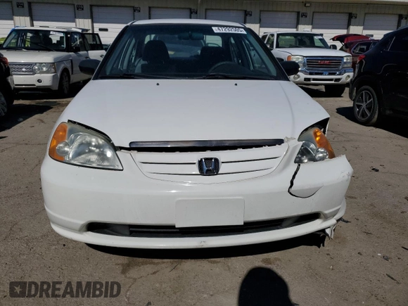 2003 Honda Civic LX with VIN 1HGES16503L020391, listed as a Copart auction lot 47292505 with 127,120 mi miles and Salvage Title. Bid and sale history available at carsss.com. Image 5.