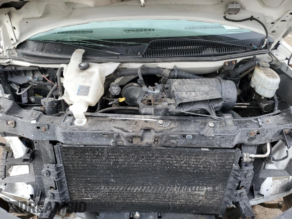 2009 Chevrolet Express Passenger with VIN 1GAHG35K291173593, listed as a Copart auction lot 43442085 with Not provided miles and Salvage title. Bid and sale history available at DreamBid. Image 12.