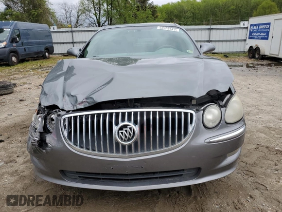 2009 Buick LaCrosse CX with VIN 2G4WC582X91122107, listed as a Copart auction lot 52902525 with 95,085 mi miles and Salvage Title. Bid and sale history available at carsss.com. Image 5.