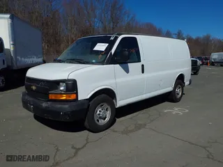 2017 Chevrolet Express Cargo Van with VIN 1GCWGAFF7H1111965, listed as a IAAI auction lot 41974494 with 89,994 mi miles. Bid and sale history available at carsss.com. Image 17.