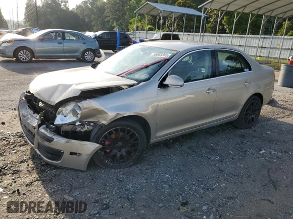 2005 Volkswagen Jetta 2.5L with VIN 3VWRF71K55M633965, listed as a Copart auction lot 58065205 with 131,424 mi miles and Salvage title. Bid and sale history available at DreamBid. Image 1.
