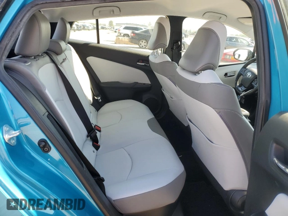 2020 Toyota Prius LE with VIN JTDKARFPXL3123838, listed as a Copart auction lot 50323415 with 75,330 mi miles and Clean Title. Bid and sale history available at DreamBid. Image 10.