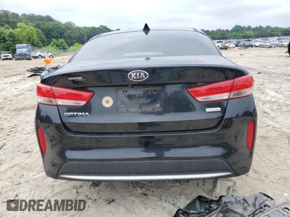 2017 Kia Optima Hybrid with VIN KNAGT4LE7H5012372, listed as a Copart auction lot 57746424 with 93,416 mi miles and Salvage Title. Bid and sale history available at carsss.com. Image 6.