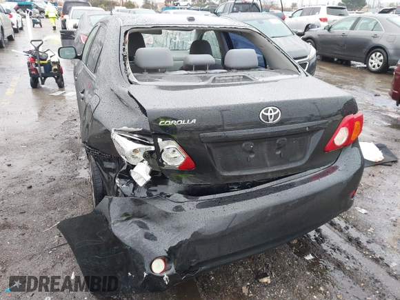 2009 Toyota Corolla with VIN JTDBL40E39J001203, listed as a IAAI auction lot 41579869 with 127,170 mi miles. Bid and sale history available at carsss.com. Image 6.