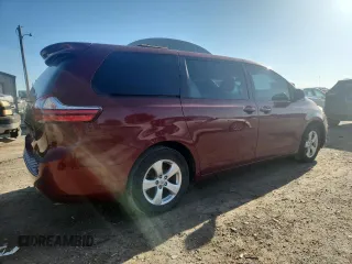 2015 Toyota Sienna L with VIN 5TDZK3DC6FS609767, listed as a Copart auction lot 61188585 with 136,286 mi miles and Salvage title. Bid and sale history available at DreamBid. Image 3.