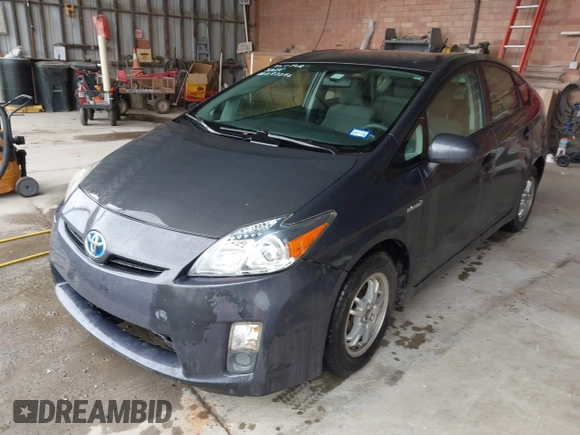 2010 Toyota Prius II with VIN JTDKN3DU9A0097046, listed as a IAAI auction lot 42113253 with 238,589 mi miles. Bid and sale history available at carsss.com. Image 2.