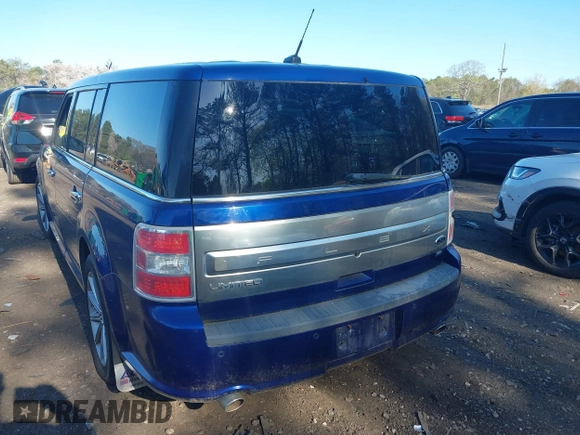 2013 Ford Flex Limited with VIN 2FMHK6D83DBD05993, listed as a IAAI auction lot 42140500 with 214,701 mi miles. Bid and sale history available at carsss.com. Image 16.