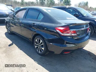 2015 Honda Civic EX with VIN 19XFB2F87FE256343, listed as a IAAI auction lot 42064764 with 133,437 mi miles and . Bid and sale history available at carsss.com. Image 3.