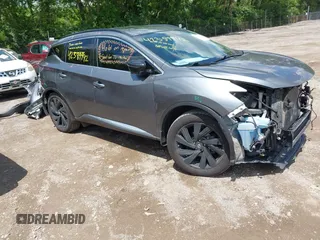 2017 Nissan Murano SL with VIN 5N1AZ2MH7HN138456, listed as a IAAI auction lot 42389942 with 110,926 mi miles and . Bid and sale history available at DreamBid. Image 1.