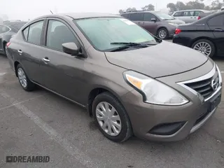 2015 Nissan Versa S Plus with VIN 3N1CN7AP9FL810597, listed as a IAAI auction lot 41681629 with NaN miles. Bid and sale history available at carsss.com. Image 1.