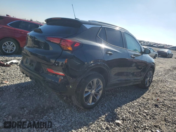 2021 Buick Encore GX Select with VIN KL4MMDS2XMB058746, listed as a Copart auction lot 41926045 with 42,738 mi miles and Salvage title. Bid and sale history available at DreamBid. Image 3.