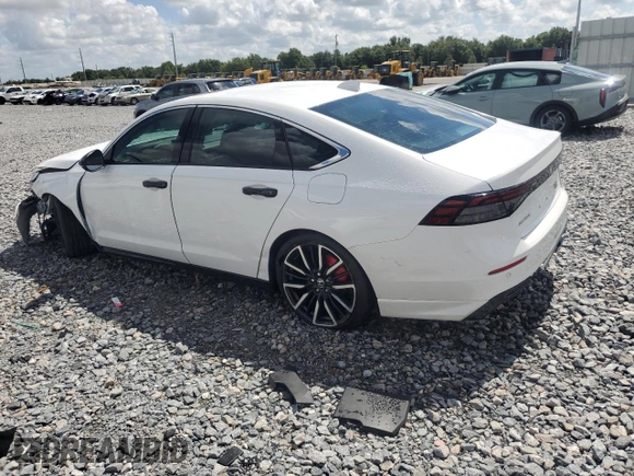 2023 Honda Accord Touring with VIN 1HGCY2F81PA025025, listed as a Copart auction lot 60253695 with 42,312 mi miles and Salvage title. Bid and sale history available at DreamBid. Image 2.