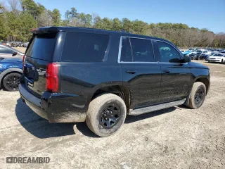 2016 Chevrolet Tahoe Commercial with VIN 1GNSKDEC0GR272963, listed as a Copart auction lot 48971055 with 63,648 mi miles and Clean Title. Bid and sale history available at carsss.com. Image 3.