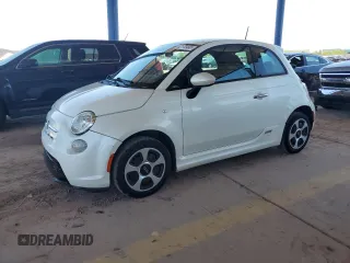 2015 FIAT 500e с VIN 3C3CFFGE2FT503321, выставлен на аукционе Copart как лот 62170495 с пробегом 61 091 миль миль и Чистый • Clean title. История ставок и продаж доступна на DreamBid. Изображение 1.