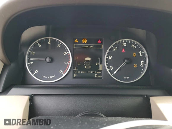 2014 Land Rover LR4 Lux with VIN SALAK2V62EA724922, listed as a Copart auction lot 47974795 with 74,513 mi miles and Salvage title. Bid and sale history available at DreamBid. Image 9.