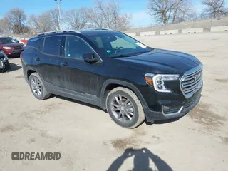 2023 GMC Terrain SLT with VIN 3GKALPEG2PL141602, listed as a IAAI auction lot 41692520 with 49,053 mi miles and . Bid and sale history available at carsss.com. Image 1.