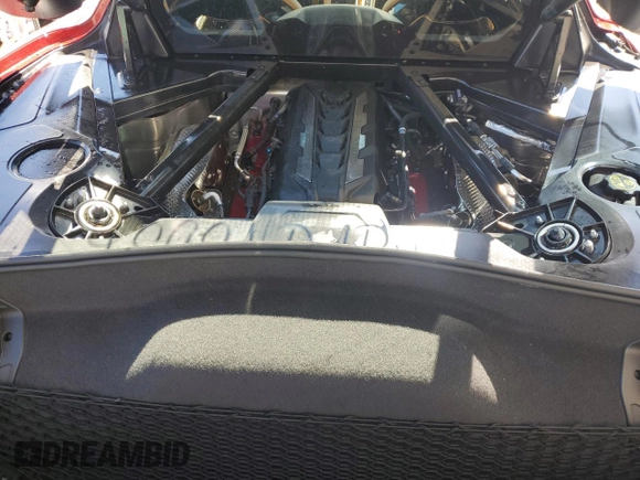 2022 Chevrolet Corvette 3LT z VIN 1G1YC2D48N5112678, wystawiony jako Copart lot #46190125 z przebiegiem 1 518 mil mil oraz Szkoda całkowita • Salvage title. Historia ofert i sprzedaży dostępna na DreamBid. Obrazek 11.