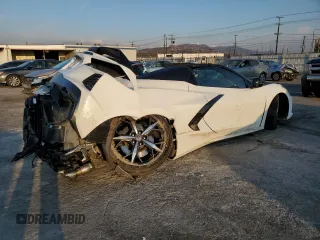 2020 Chevrolet Corvette 3LT with VIN 1G1Y83D44L5000903, listed as a Copart auction lot 43252945 with 0 mi miles and Non Repairable. Bid and sale history available at carsss.com. Image 3.