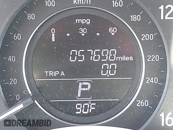 2016 Honda Accord Sedan LX with VIN 1HGCR2F37GA187338, listed as a IAAI auction lot 41989641 with 57,698 mi miles. Bid and sale history available at carsss.com. Image 15.