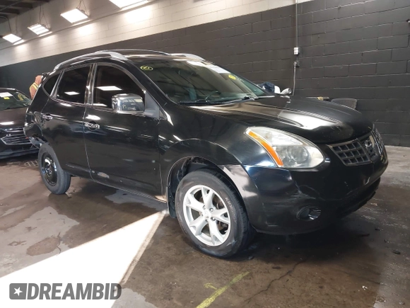 2009 Nissan Rogue SL with VIN JN8AS58V79W445958, listed as a IAAI auction lot 41614865 with 207,190 mi miles and . Bid and sale history available at carsss.com. Image 1.