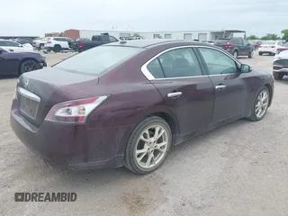 2014 Nissan Maxima SV with VIN 1N4AA5AP5EC440821, listed as a IAAI auction lot 42648631 with 133,204 mi miles and . Bid and sale history available at DreamBid. Image 4.