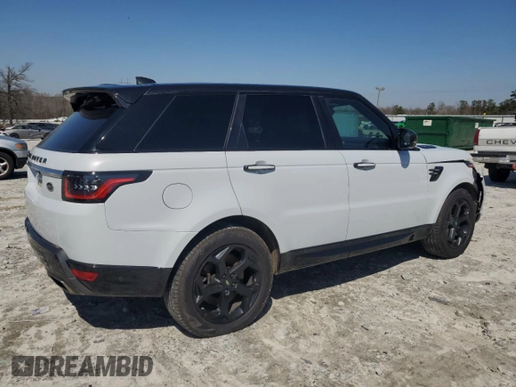 2020 Land Rover Range Rover Sport with VIN SALWR2RY2LA893381, listed as a Copart auction lot 47551885 with 63,252 mi miles and Salvage Title. Bid and sale history available at DreamBid. Image 3.