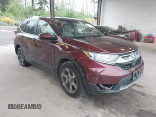 2018 Honda CR-V EX-L z VIN 5J6RW2H86JL007136, wystawiony jako IAAI lot #42283363 z przebiegiem 169 573 mil mil oraz . Historia ofert i sprzedaży dostępna na DreamBid. Obrazek 1.