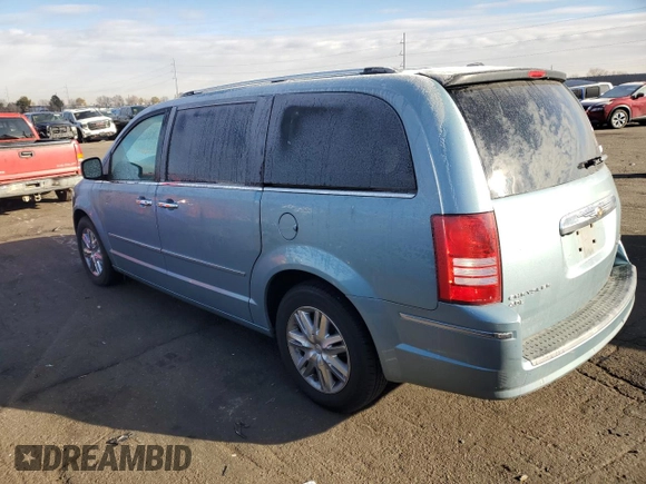 2009 Chrysler Town & Country Limited with VIN 2A8HR64X29R603966, listed as a Copart auction lot 87400134 with 32,524 mi miles and Salvage Title. Bid and sale history available at carsss.com. Image 2.