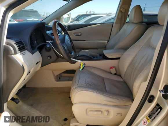 2013 Lexus RX 450h with VIN JTJBC1BA2D2062597, listed as a Copart auction lot 45168905 with 181,243 mi miles and Salvage title. Bid and sale history available at DreamBid. Image 7.