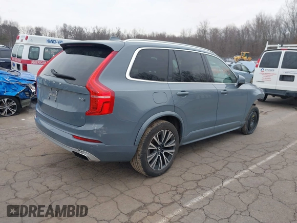 2020 Volvo XC90 Momentum with VIN YV4A22PK7L1539518, listed as a IAAI auction lot 41665899 with 59,883 mi miles. Bid and sale history available at carsss.com. Image 4.
