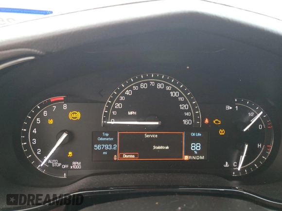 2018 Cadillac CTS RWD z VIN 1G6AP5SX7J0156337, wystawiony jako Copart lot #85257834 z przebiegiem 56 793 mil mil oraz Szkoda całkowita • Salvage title. Historia ofert i sprzedaży dostępna na DreamBid. Obrazek 9.