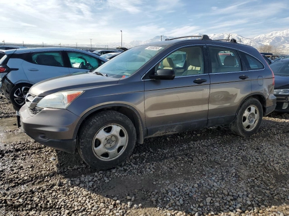 2010 Honda CR-V LX with VIN 5J6RE4H30AL002842, listed as a Copart auction lot 46500265 with 220,306 mi miles and Salvage Title. Bid and sale history available at carsss.com. Image 1.