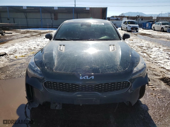 2022 Kia Stinger GT1 with VIN KNAE45LC3N6103394, listed as a Copart auction lot 42183355 with 45,427 mi miles and Salvage Title. Bid and sale history available at carsss.com. Image 5.