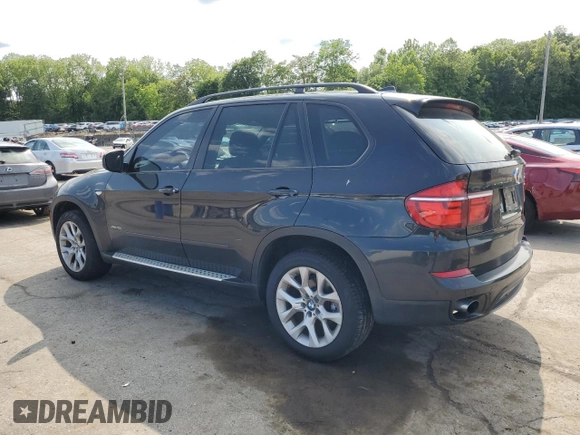 2012 BMW X5 35i with VIN 5UXZV4C59CL752661, listed as a Copart auction lot 58590305 with 101,725 mi miles and Salvage title. Bid and sale history available at DreamBid. Image 2.