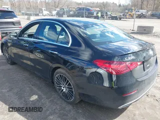 2025 Mercedes-Benz C 300 with VIN W1KAF4HB5SR241590, listed as a IAAI auction lot 41654082 with 4,297 mi miles and . Bid and sale history available at DreamBid. Image 3.