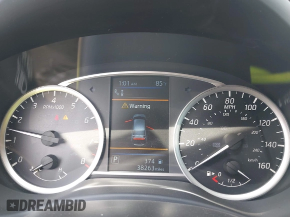 2019 Nissan Sentra S with VIN 3N1AB7AP0KY447541, listed as a IAAI auction lot 41836500 with 38,263 mi miles and . Bid and sale history available at DreamBid. Image 7.