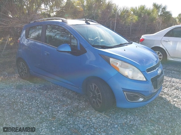 2013 Chevrolet Spark LT with VIN KL8CF6S92DC600283, listed as a IAAI auction lot 41437438 with 147,277 mi miles. Bid and sale history available at carsss.com. Image 1.