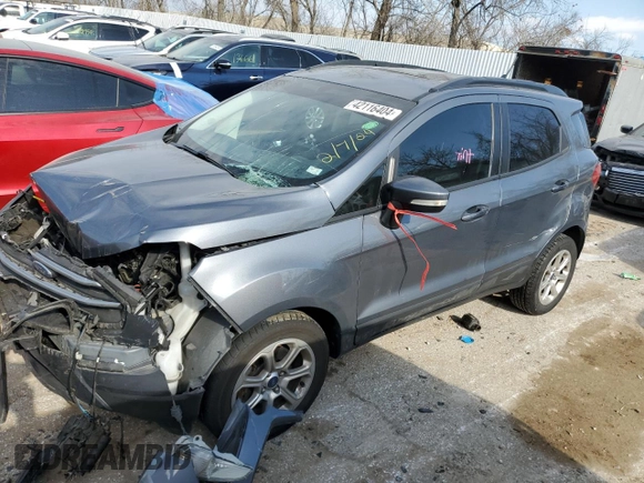 2018 Ford EcoSport SE z VIN MAJ3P1TE0JC194959, wystawiony jako Copart lot #42116404 z przebiegiem Nie podano mil oraz Szkoda całkowita • Salvage title. Historia ofert i sprzedaży dostępna na DreamBid. Obrazek 1.