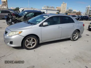 2009 Toyota Corolla with VIN 2T1BU40E49C133136, listed as a Copart auction lot 42639935 with 192,908 mi miles and Salvage Title. Bid and sale history available at carsss.com. Image 1.