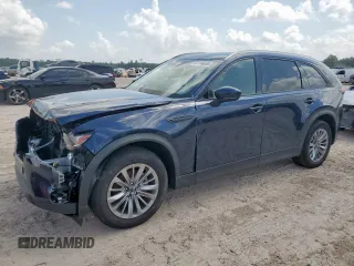 2024 Mazda CX-90 Preferred Plus с VIN JM3KKCHDXR1154791, выставлен на аукционе Copart как лот 61748655 с пробегом 15 337 миль миль и Списание • Salvage title. История ставок и продаж доступна на DreamBid. Изображение 1.