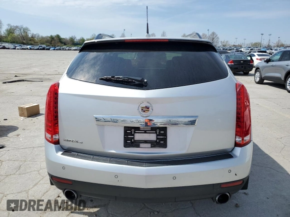 2011 Cadillac SRX Performance Collection with VIN 3GYFNEEY8BS572186, listed as a Copart auction lot 51443255 with 152,821 mi miles and Salvage Title. Bid and sale history available at carsss.com. Image 6.