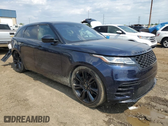 2021 Land Rover Range Rover Velar R-Dynamic S z VIN SALYT2EX1MA314177, wystawiony jako Copart lot #60529085 z przebiegiem 68 838 mil mil oraz Czysty tytuł • Clean title. Historia ofert i sprzedaży dostępna na DreamBid. Obrazek 4.