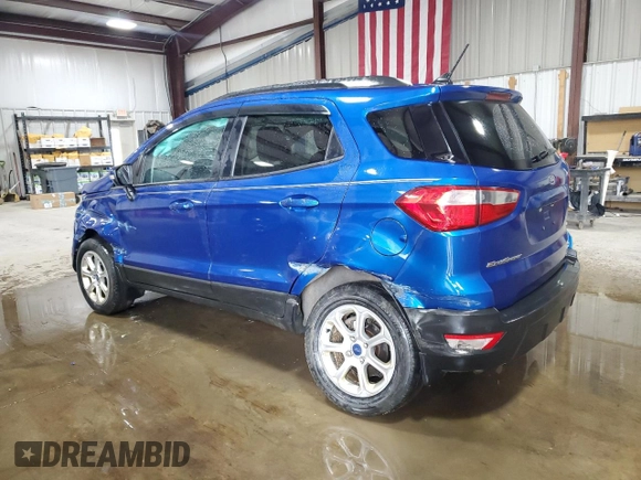 2020 Ford EcoSport SE with VIN MAJ6S3GL6LC368813, listed as a Copart auction lot 53084445 with 73,016 mi miles and Salvage Title. Bid and sale history available at carsss.com. Image 2.
