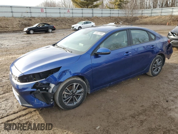 2023 Kia Forte LXS with VIN 3KPF24AD3PE652822, listed as a Copart auction lot 46677885 with 30,959 mi miles and Salvage Title. Bid and sale history available at carsss.com. Image 1.