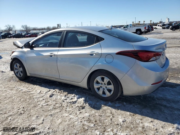 2016 Hyundai Elantra Value Edition with VIN KMHDH4AE3GU512359, listed as a Copart auction lot 88371415 with 0 mi miles and Salvage Title. Bid and sale history available at carsss.com. Image 2.